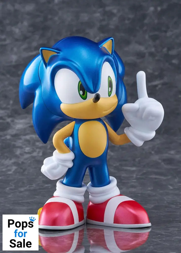 Sonic The Hedgehog Sofbi Vinyl Figure Sonic Metallic Ver. 15 cm