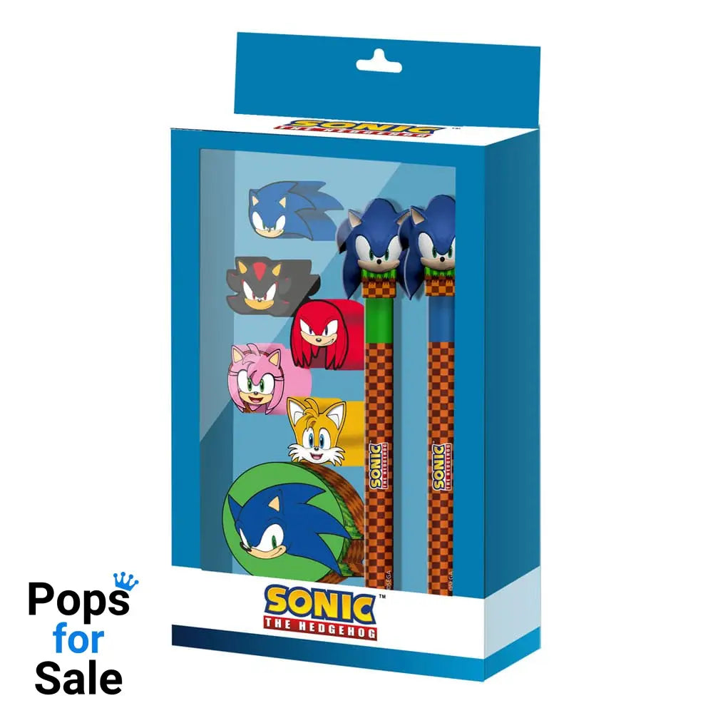 Sonic - The Hedgehog Stationery Set 8-Pack Stationery