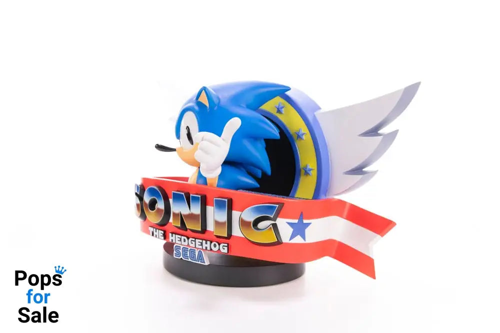 Sonic the Hedgehog Statue Sonic Title Screen 21 cm