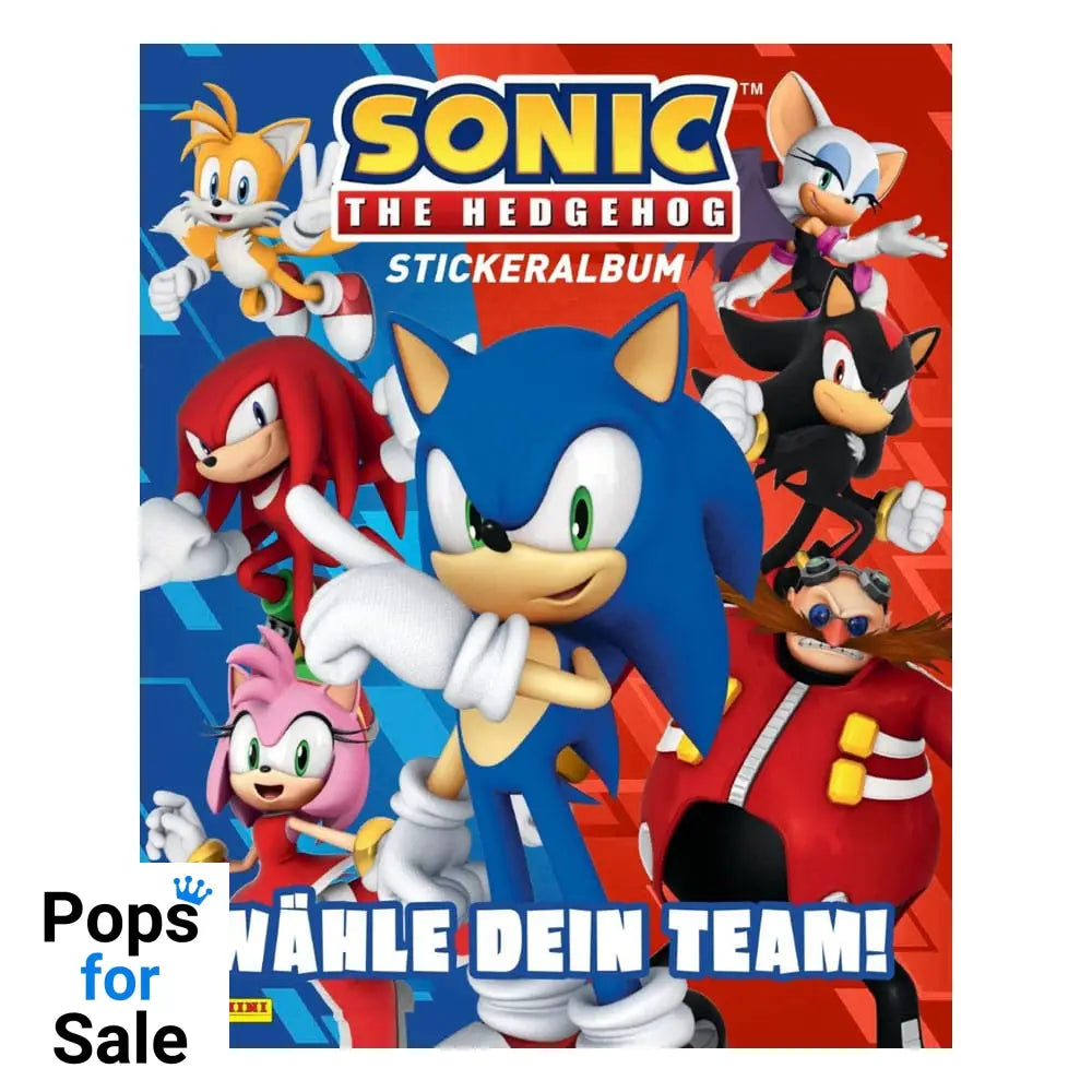 Sonic the Hedgehog Sticker Collection Album *German Version* Album & stickers
