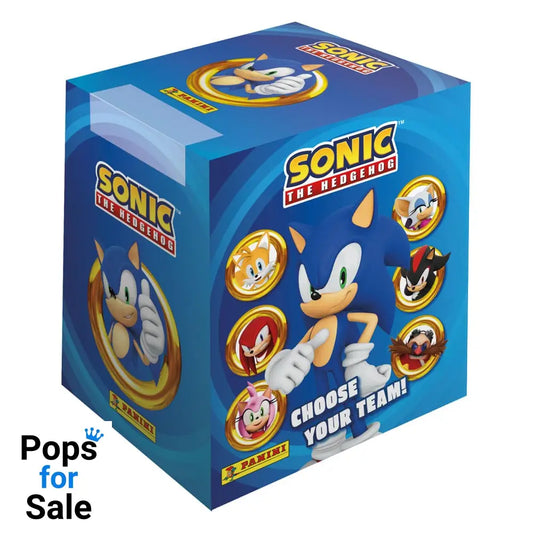 Sonic the Hedgehog Sticker Collection Display (36) Album & stickers