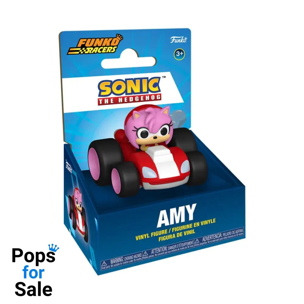 Sonic The Hedgehog Super Racers Diecast Figure Amy Rose 5 cm