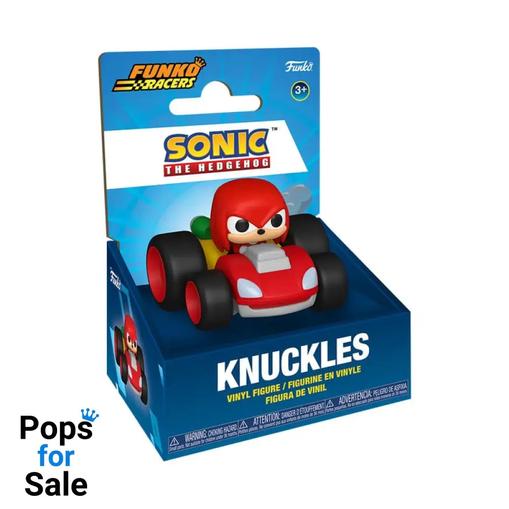 Sonic The Hedgehog Super Racers Diecast Figure Knuckles 5 cm