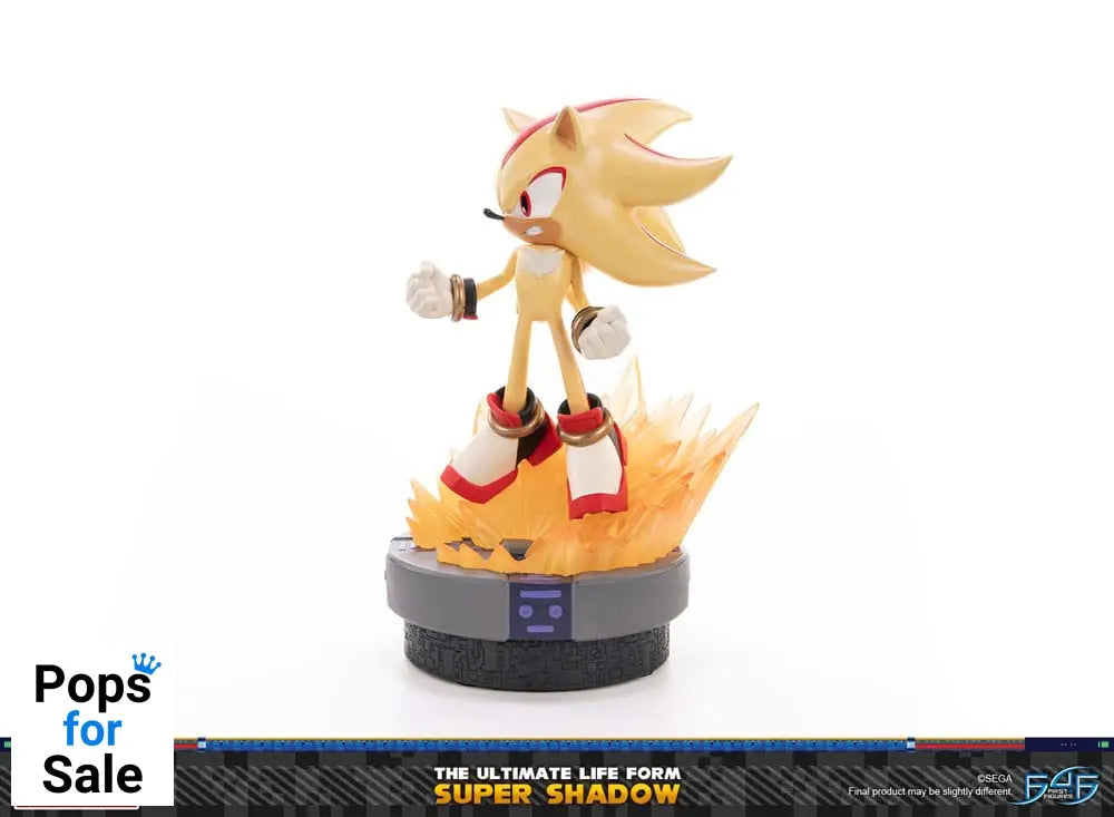 Sonic the Hedgehog The Ultimate Life Form Statue Super Shadow Standard Edition 32 cm