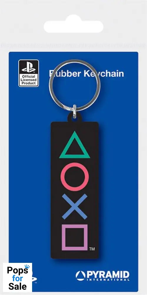 Sony PlayStation Rubber Keychains Shapes 6 cm Case (10)