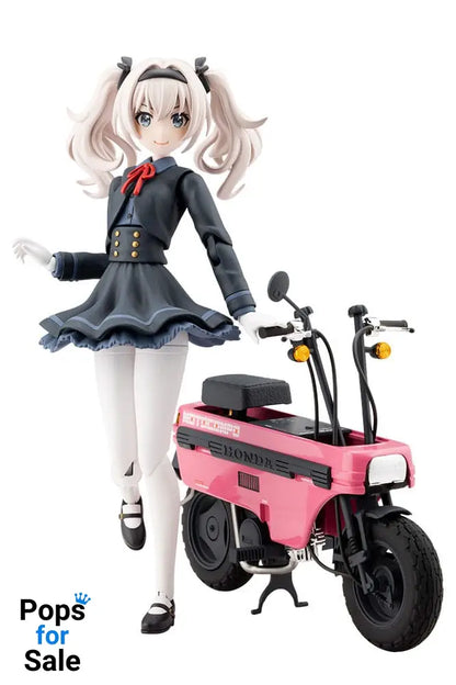 Sousai Shojo Teien Plastic Model Kit 1/10 Emma Koishikawa Nocturne with Honda AB12 Motocompo 14 cm Model kits
