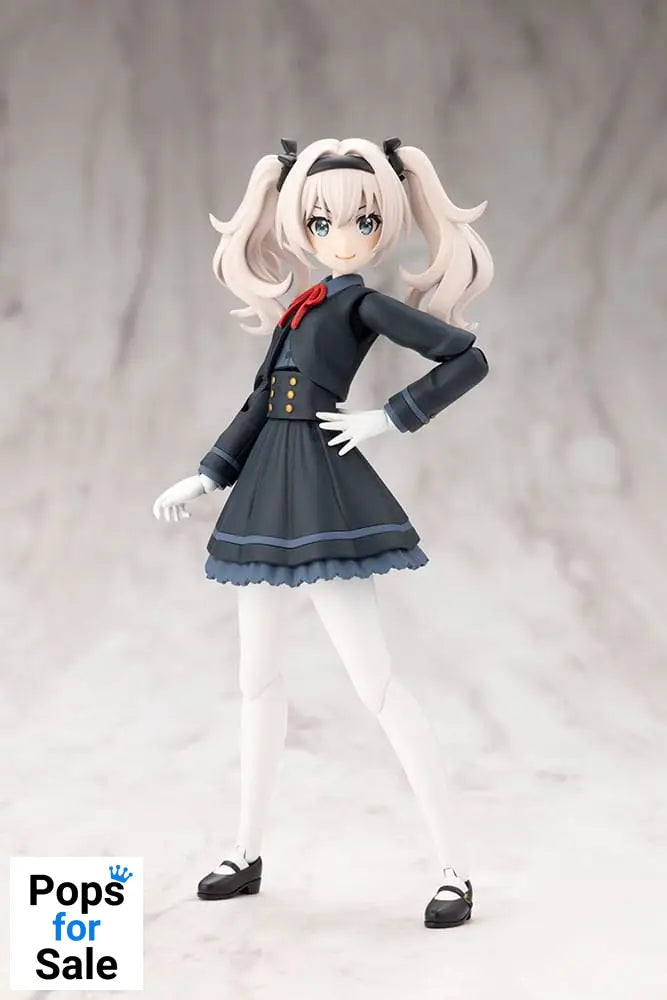 Sousai Shojo Teien Plastic Model Kit 1/10 Emma Koishikawa Nocturne with Honda AB12 Motocompo 14 cm