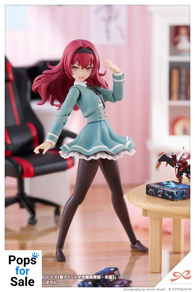 Sousai Shojo Teien Plastic Model Kit 1/10 Emma Koishikawa (St. Iris Gakuen Girl´s High School Winter Clothes) 14 cm