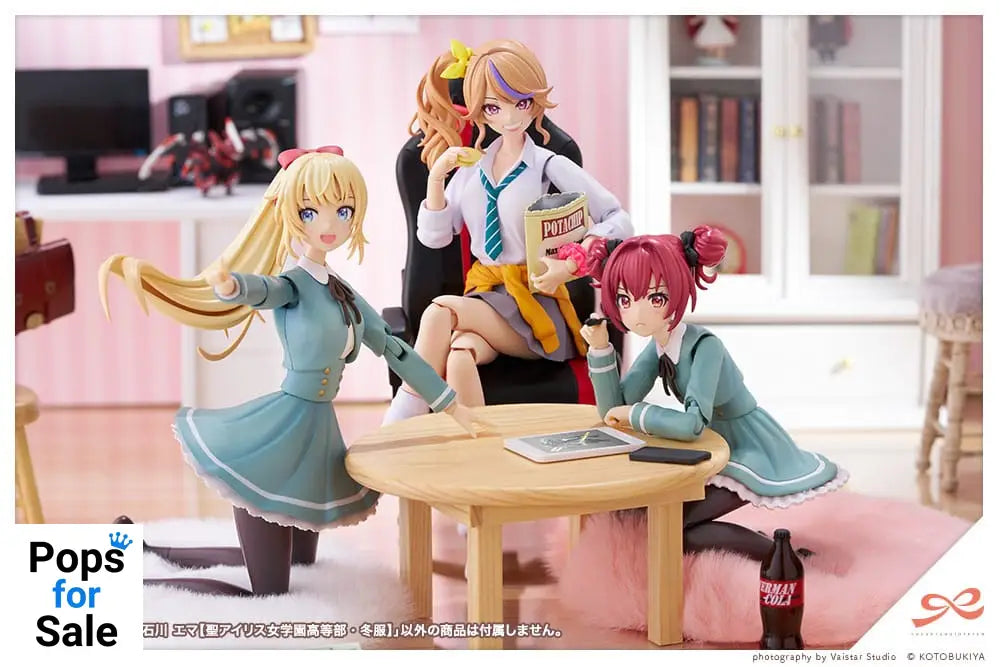 Sousai Shojo Teien Plastic Model Kit 1/10 Emma Koishikawa (St. Iris Gakuen Girl´s High School Winter Clothes) 14 cm