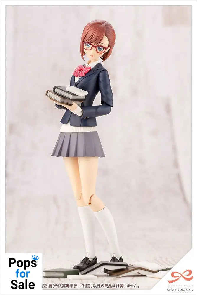 Sousai Shojo Teien Plastic Model Kit 1/10 Koyomi Takanashi Ryobu High School Winter Clothes 15 cm
