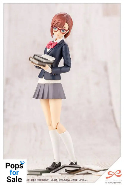 Sousai Shojo Teien Plastic Model Kit 1/10 Koyomi Takanashi Ryobu High School Winter Clothes 15 cm