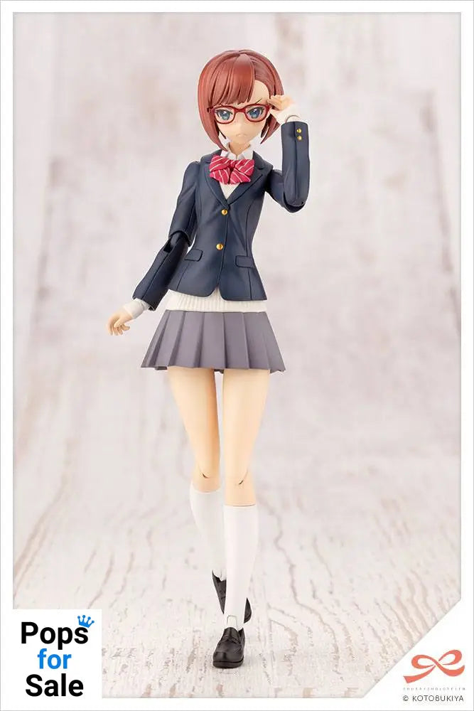 Sousai Shojo Teien Plastic Model Kit 1/10 Koyomi Takanashi Ryobu High School Winter Clothes 15 cm