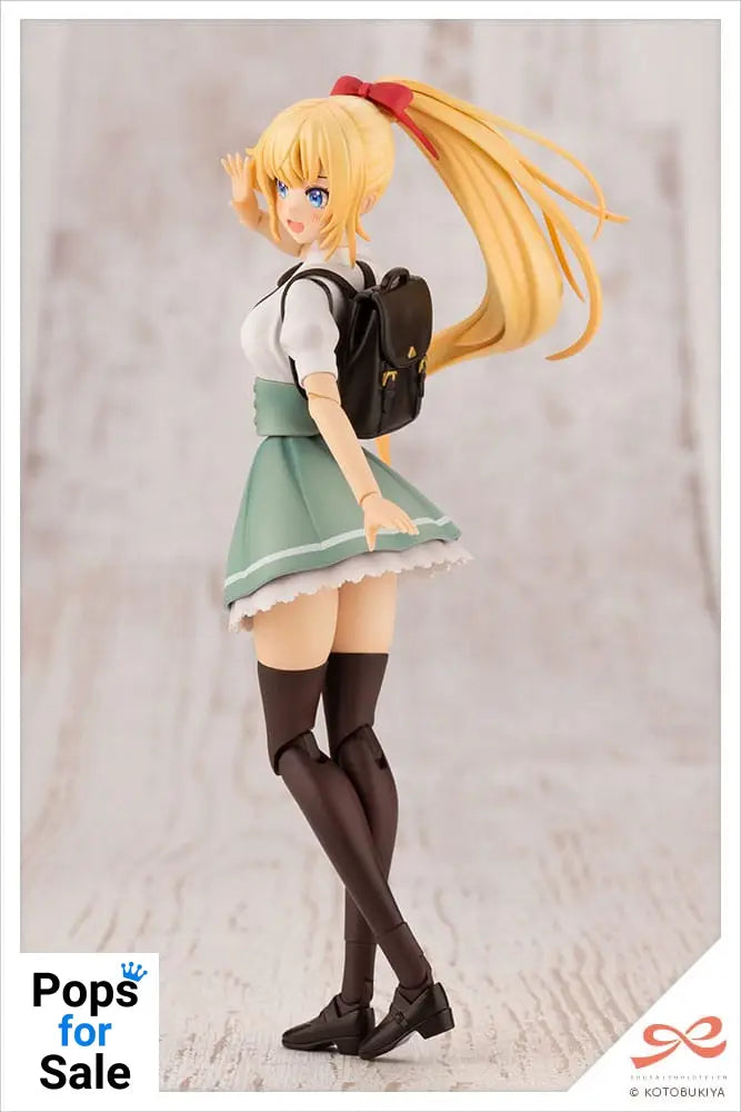 Sousai Shojo Teien Plastic Model Kit 1/10 Ritsuka Saeki St. Iris Gauken Grils' High School summer clothes 16 cm