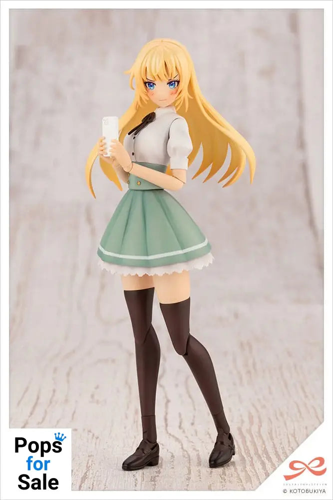 Sousai Shojo Teien Plastic Model Kit 1/10 Ritsuka Saeki St. Iris Gauken Grils' High School summer clothes 16 cm