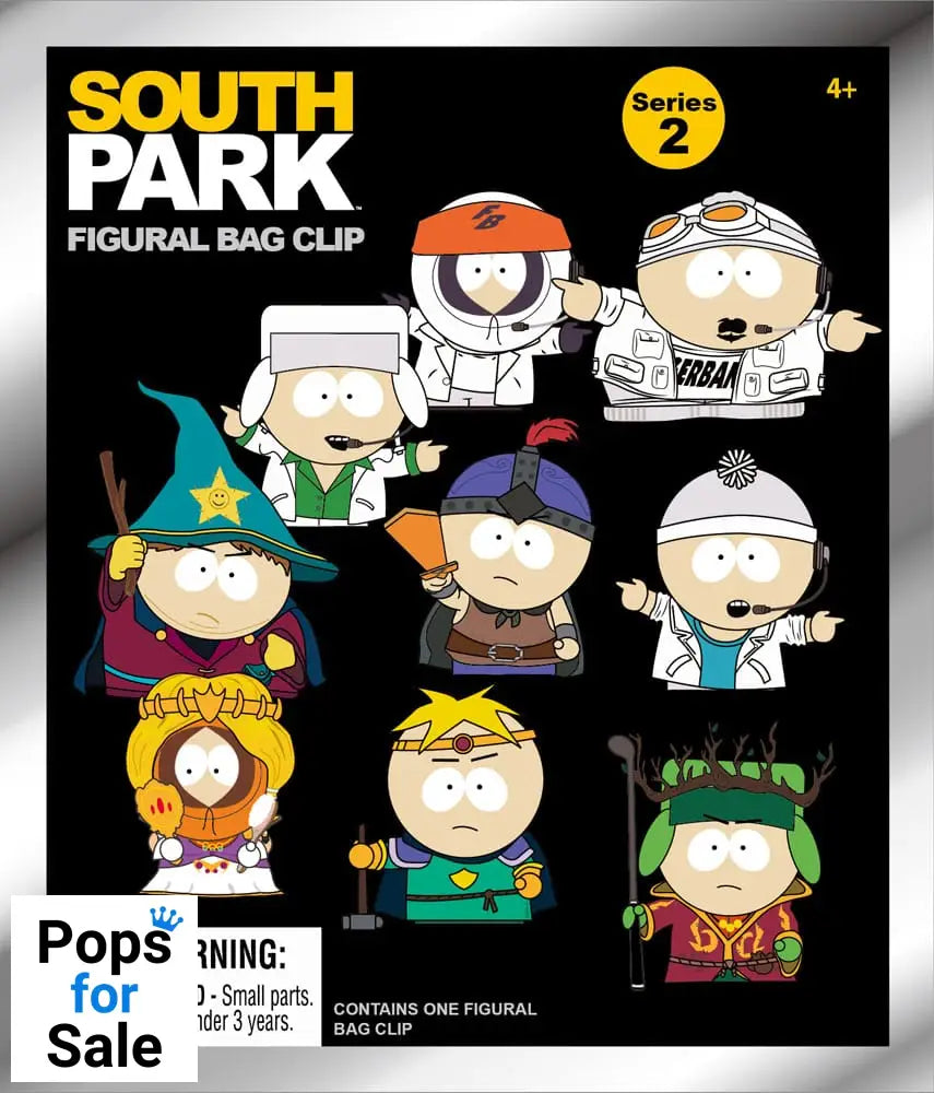 South Park 3D PVC Bag Clips Series 2 Display (24)