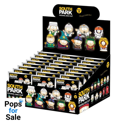 South Park 3D PVC Bag Clips Series 2 Display (24)