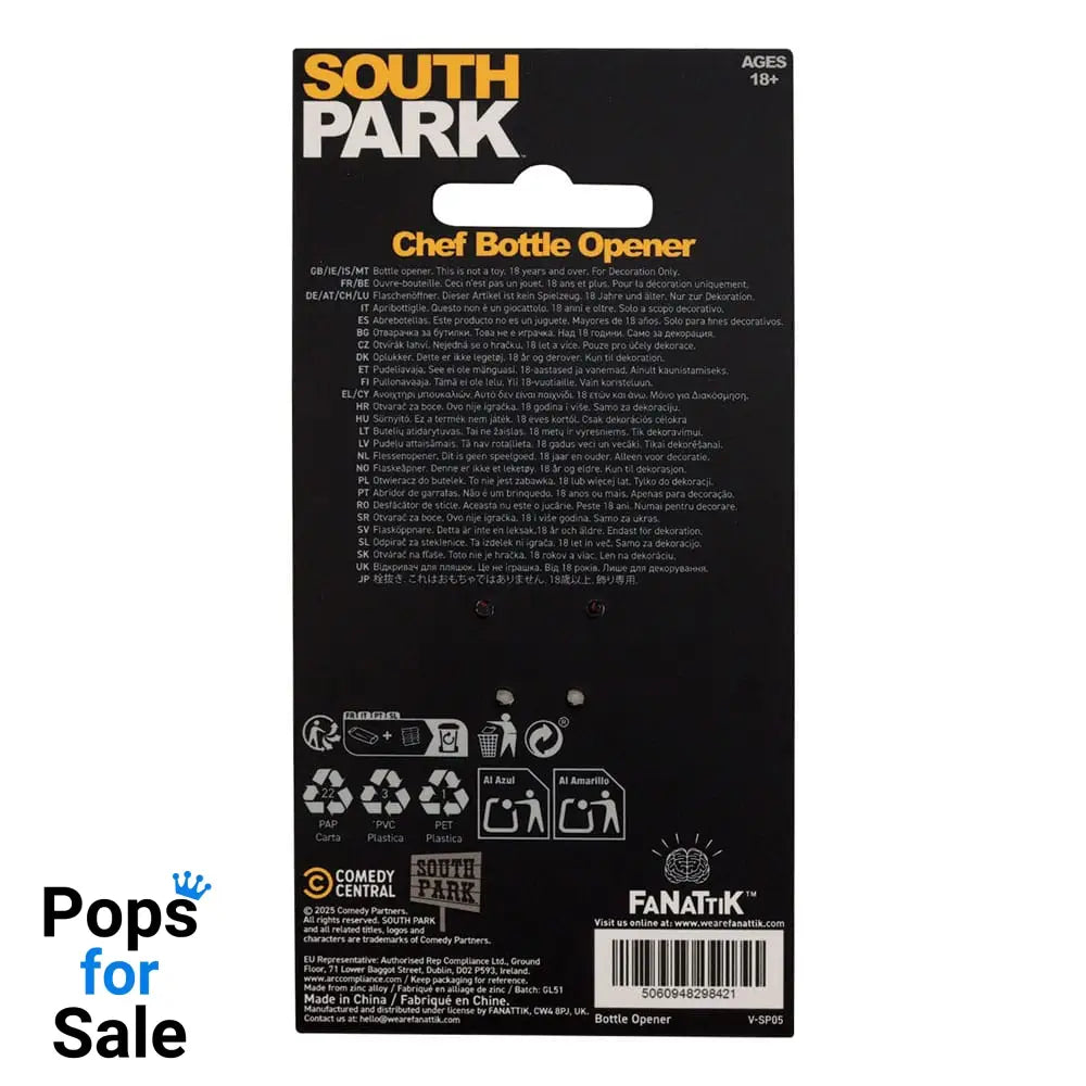 South Park Bottle Opener Chef