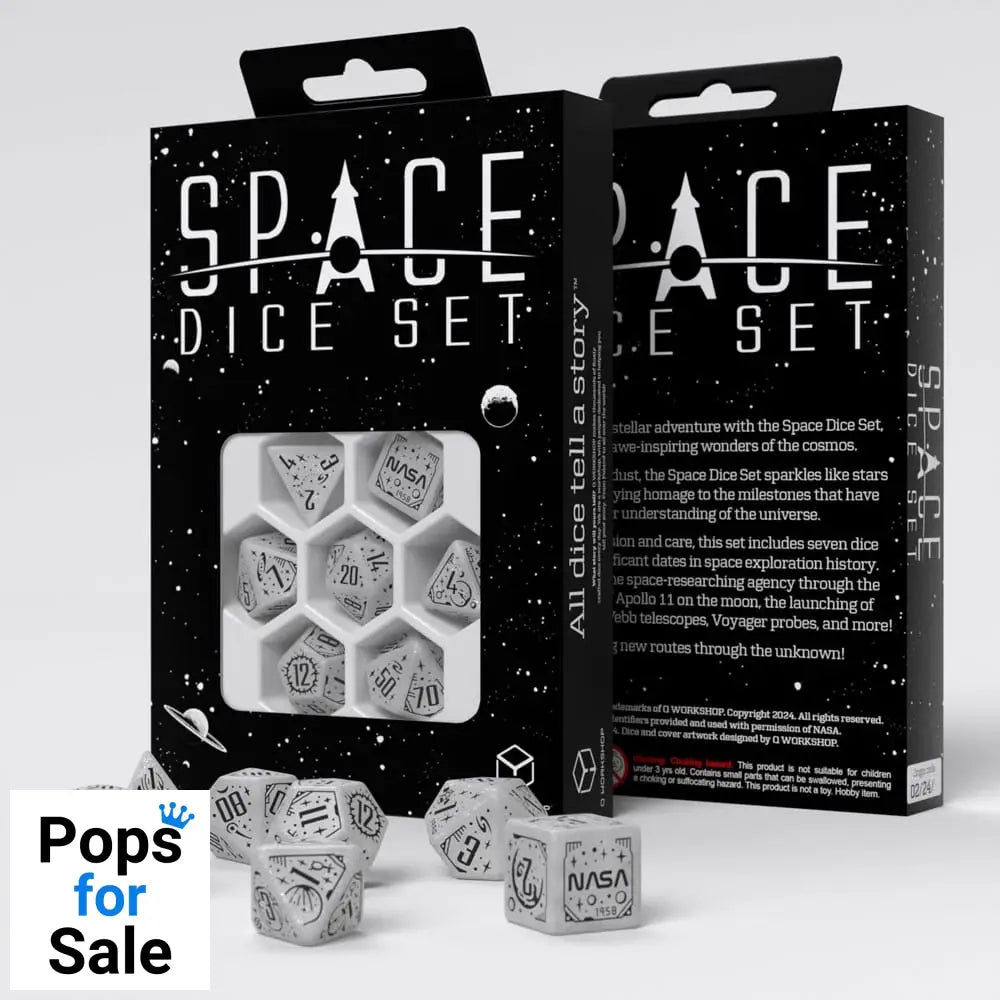 Space Dice Set Apollo (7) Dice