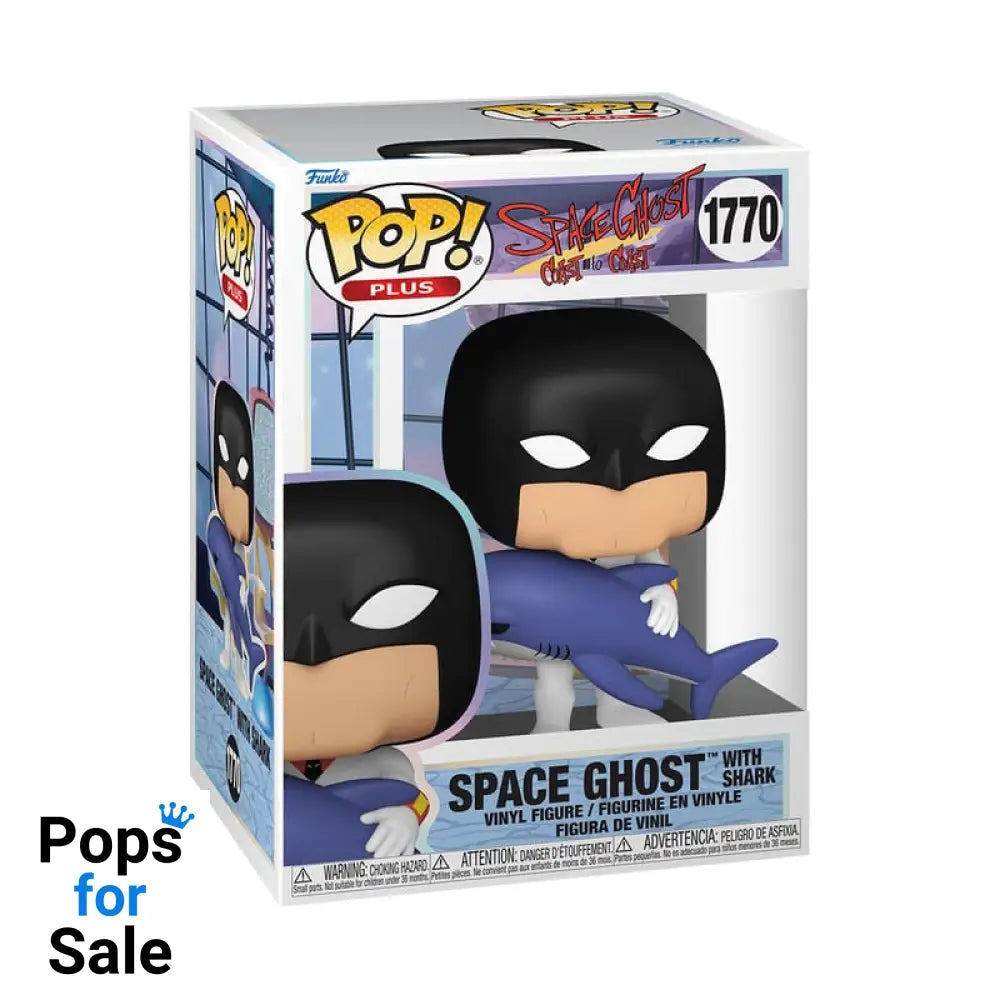 Space Ghost Coast to Coast POP! Plus Animation Vinyl Figures Space Ghost w/OKS 9 cm