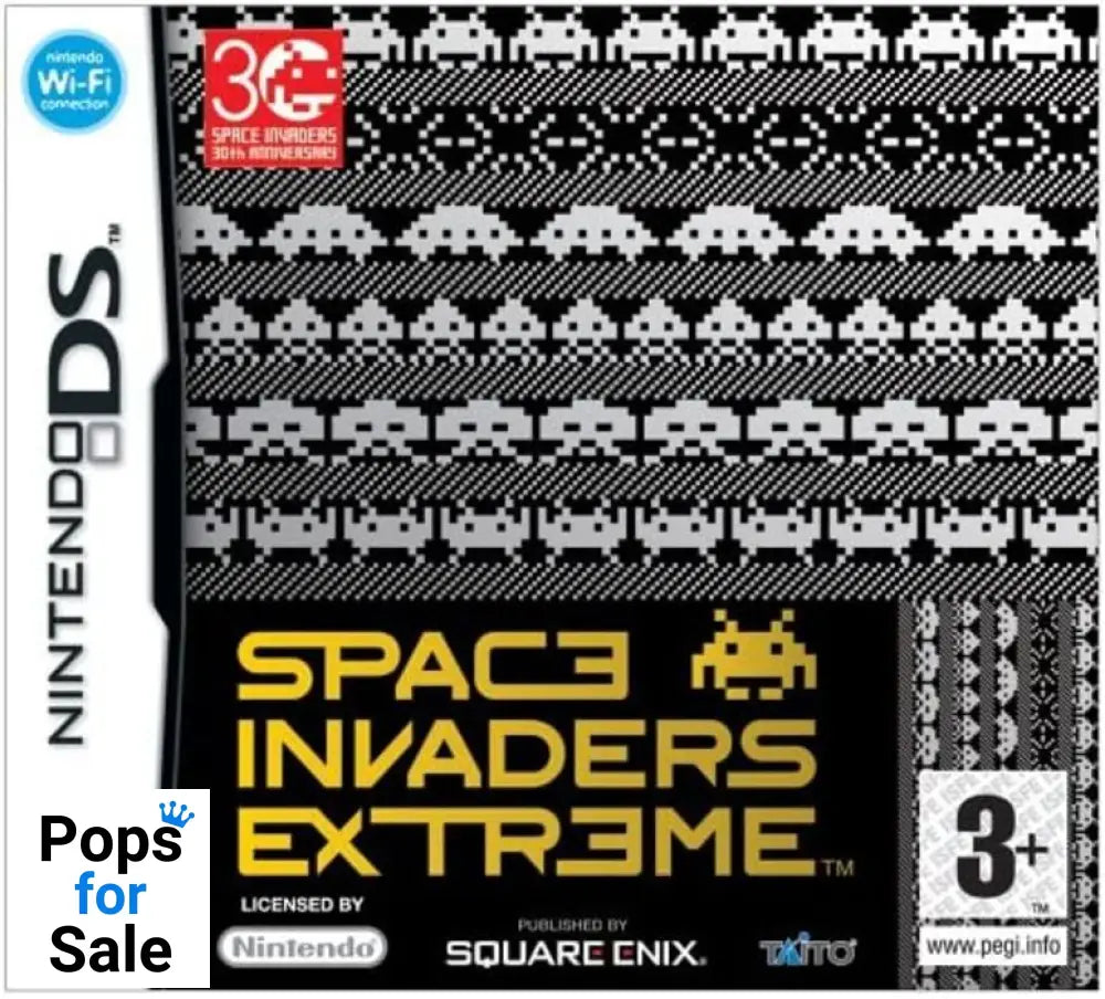 Space Invaders Extreme for Nintendo DS/3DS - [No Manual]