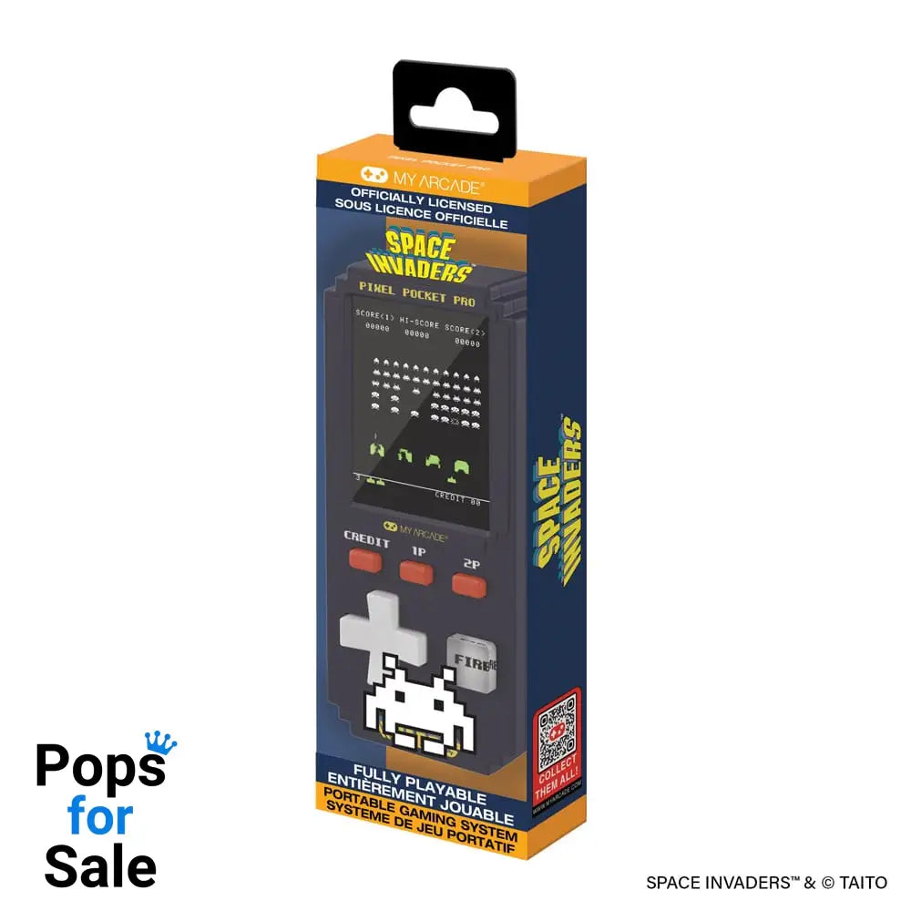 Space Invaders Portable Gaming System Pixel Pocket Pro