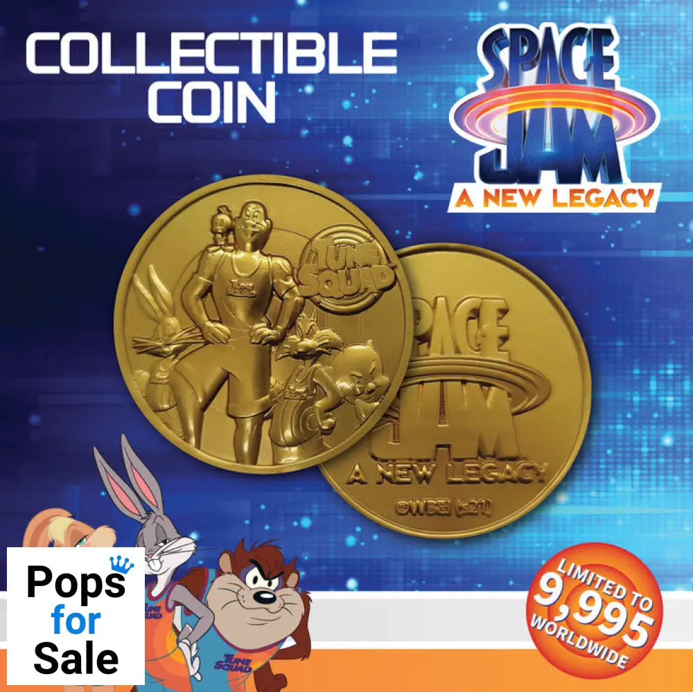 Space Jam 2 Limited Edition Collectible Coin Coin