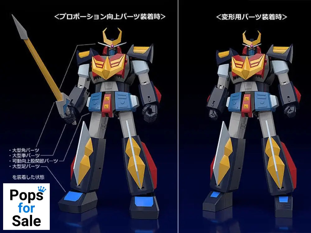 Space Warrior Baldios Moderoid Plastic Model Kit Baldios 18 cm Model kits