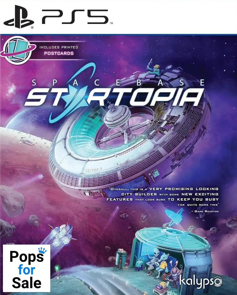 Spacebase Startopia for Playstation 5 (PS5) - New