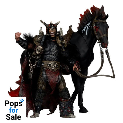 Spawn Action Figure 2-Pack Bloodaxe with Horse (Spawn: The Dark Ages) 18 cm