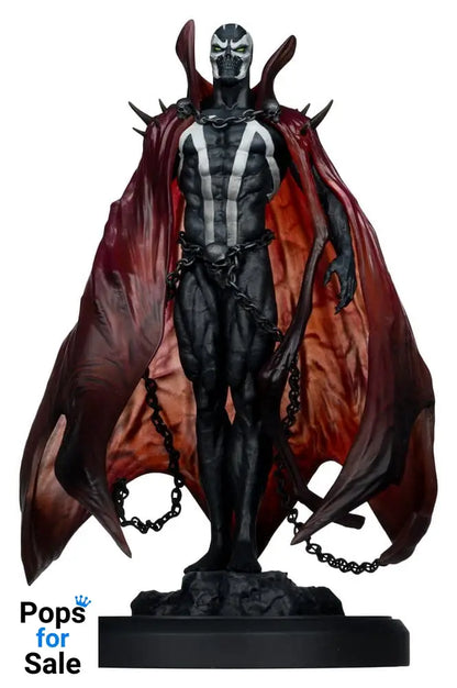 Spawn Black White & Red All Over Statue 1/10 Spawn by Pupeteer Lee 23 cm