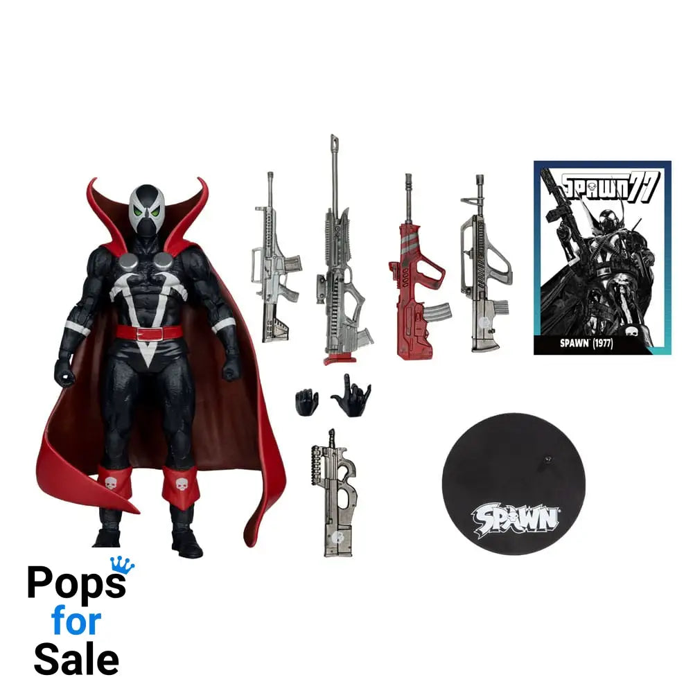 Spawn Page Punchers Action Figure Spawn 1977 Red and Black (Chase) Red Platinum Edition 18 cm