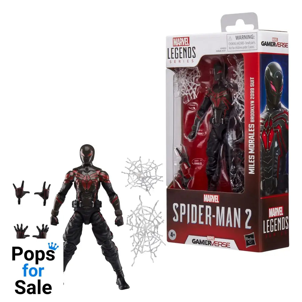 Spider-Man 2 Marvel Legends Gamerverse Action Figure Miles Morales (Brooklyn 2099 Suit) 15 cm