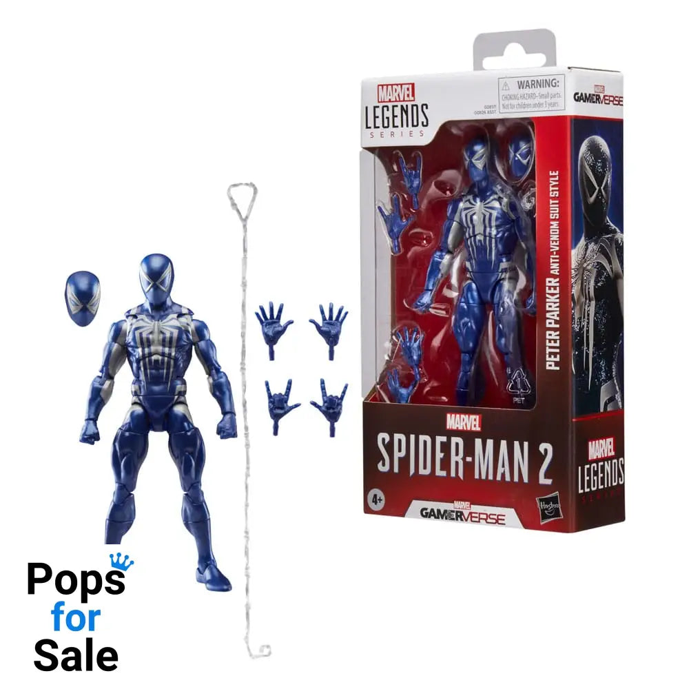 Spider-Man 2 Marvel Legends Gamerverse Action Figure Peter Parker (Anti-Venom Suit Style) 15 cm