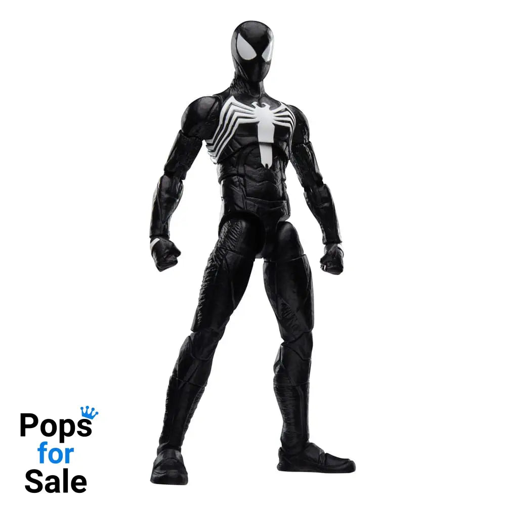 Spider-Man 2 Marvel Legends Gamerverse Action Figure Peter Parker (Black Suit) 15 cm
