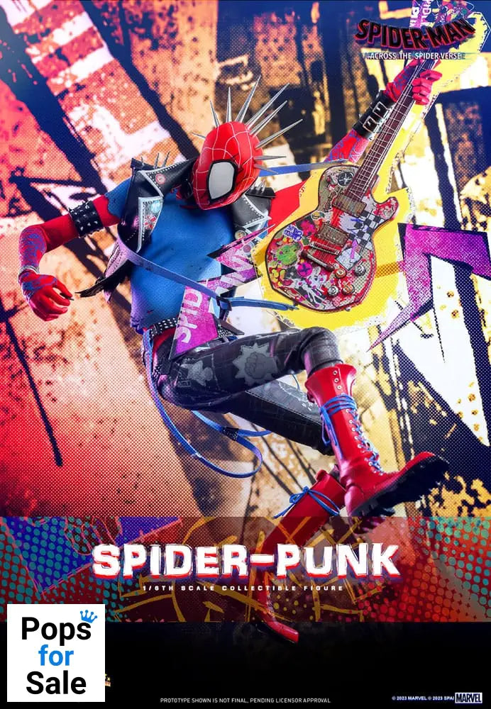 Spider-Man: Across the Spider-Verse Movie Masterpiece Action Figure 1/6 Spider-Punk 32 cm