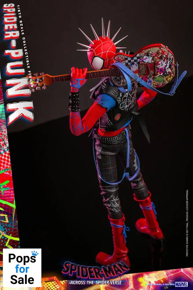 Spider-Man: Across the Spider-Verse Movie Masterpiece Action Figure 1/6 Spider-Punk 32 cm