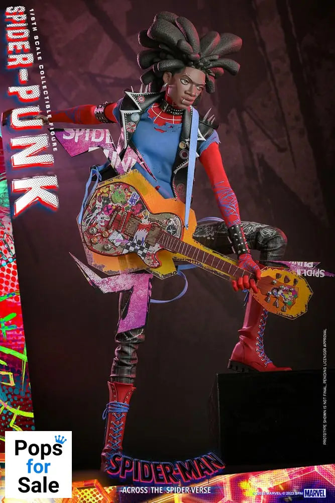 Spider-Man: Across the Spider-Verse Movie Masterpiece Action Figure 1/6 Spider-Punk 32 cm