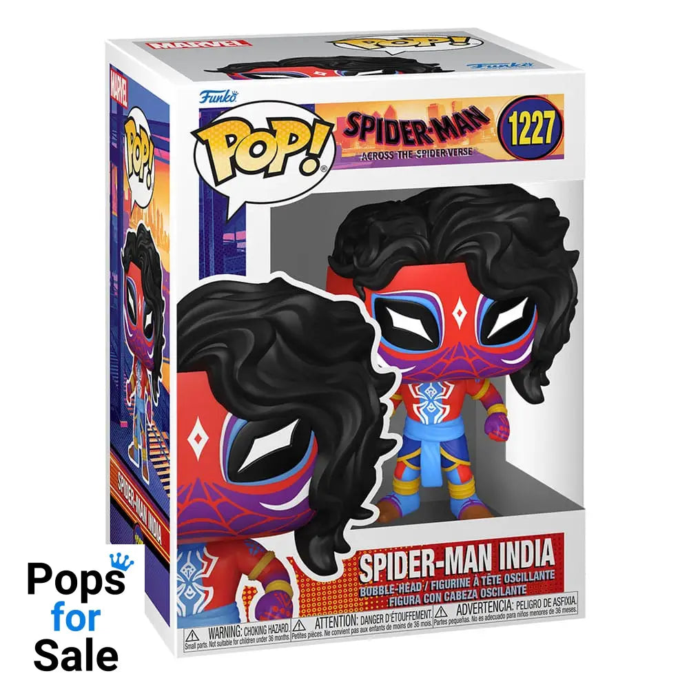 Spider-Man: Across the Spider-Verse POP! Movies Vinyl Figure Spider-Man India 9 cm