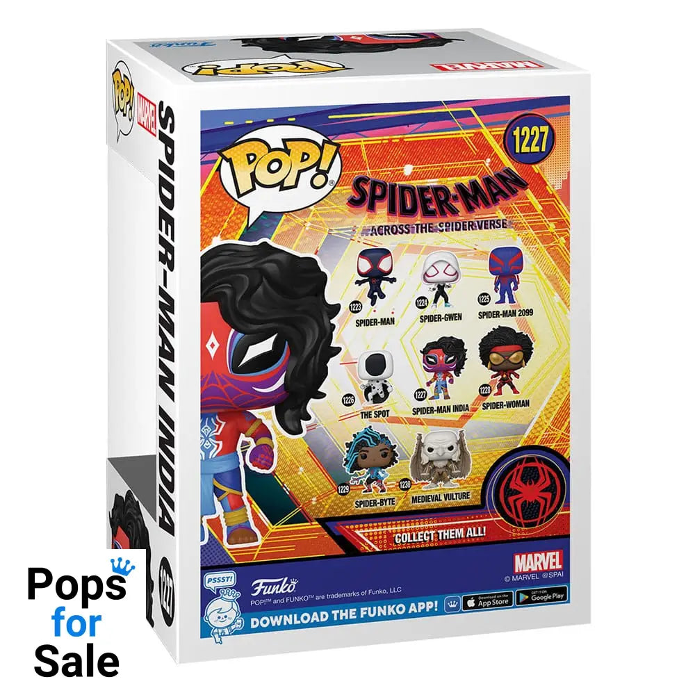 Spider-Man: Across the Spider-Verse POP! Movies Vinyl Figure Spider-Man India 9 cm