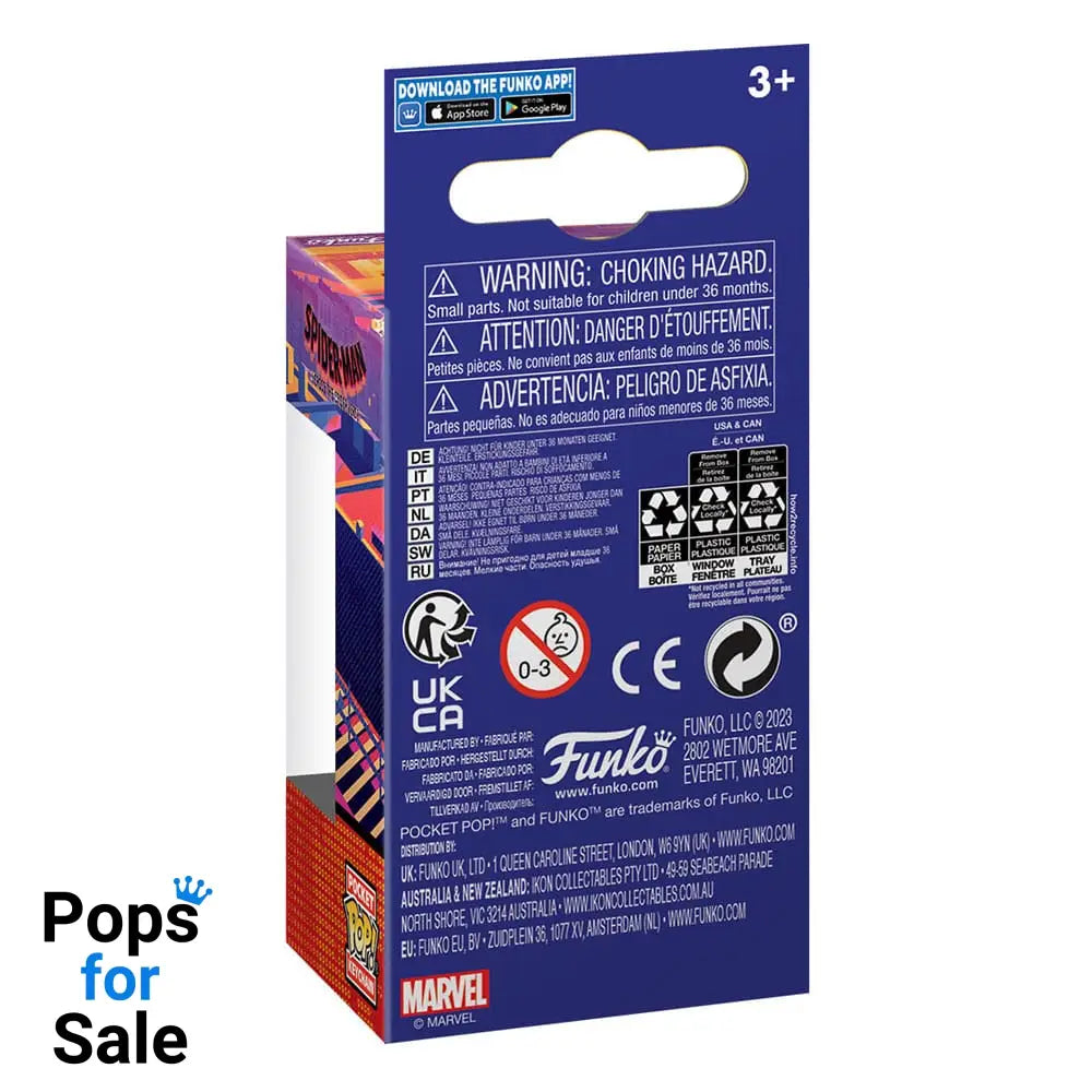 Spider-Man: Across the Spider-Verse POP! Vinyl Keychains 4 cm Spider-Gwen Display (12)