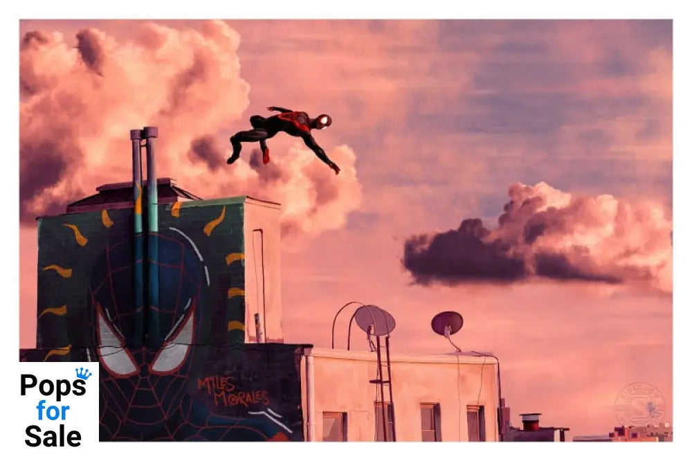 Spider-Man Art Print Miles Morales 30 x 46 cm - unframed Posters & Wallscrolls