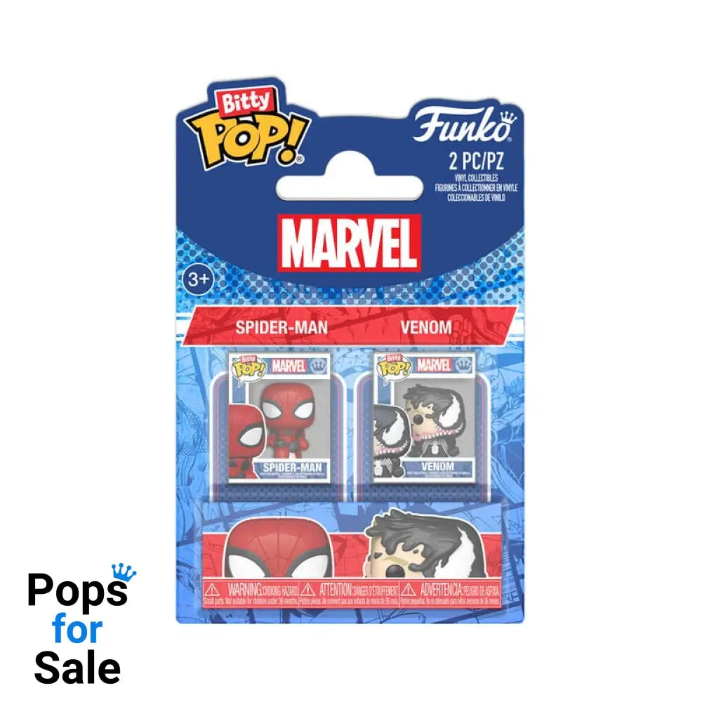 Spider-Man Bitty POP! Vinyl Figure 2-Pack Spider-Man&Vnm 2,5 cm