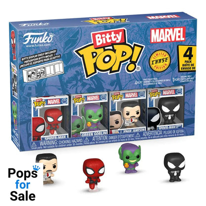 Spider-Man Bitty POP! Vinyl Figure 4-Pack Series 1 2 cm Funko POP Mini-figures