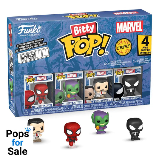Spider-Man Bitty POP! Vinyl Figure 4-Pack Series 1 2 cm Funko POP Mini-figures
