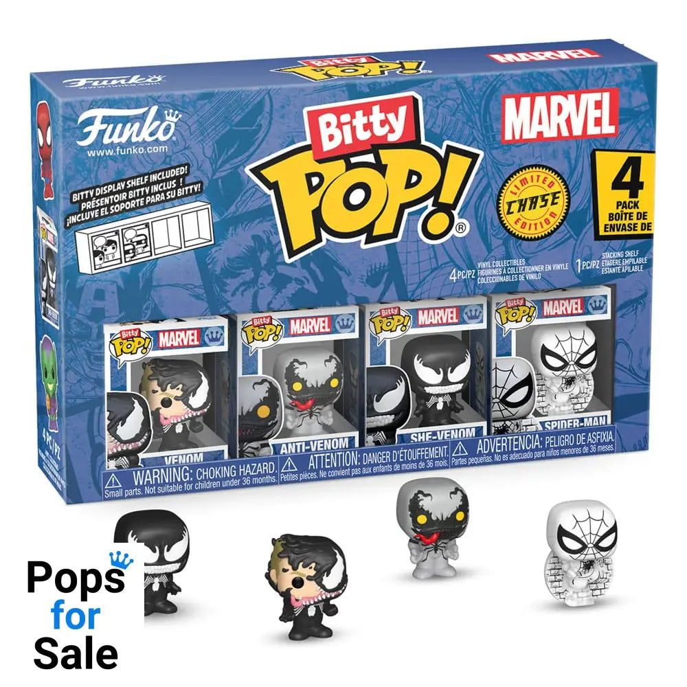 Spider-Man Bitty POP! Vinyl Figure 4-Pack Series 3 2 cm Funko POP Mini-figures