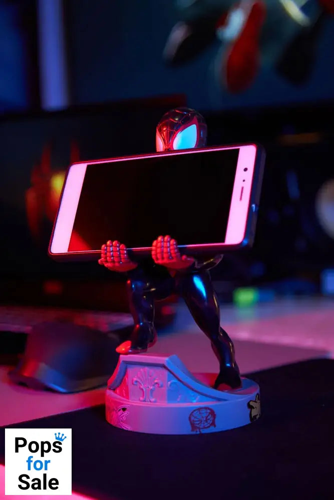 Spider-Man Cable Guys Charging Stand Miles Morales 20 cm