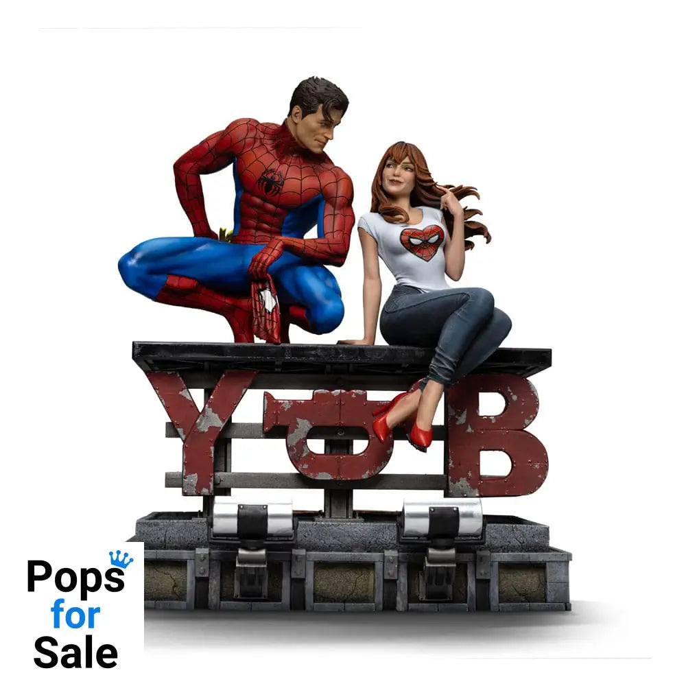 Spider-Man Diorama Art Scale Statue 1/6 Spider-Man and Mary Jane 35 cm