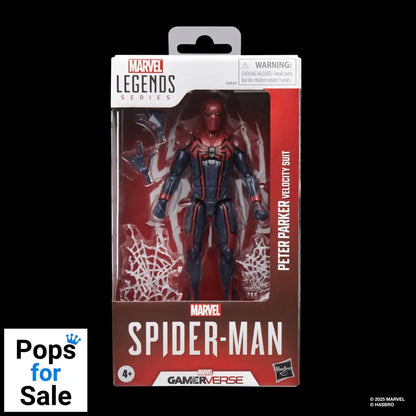 Spider-Man Marvel Legends Gamerverse Action Figure Peter Parker Velocity Suit 15 cm