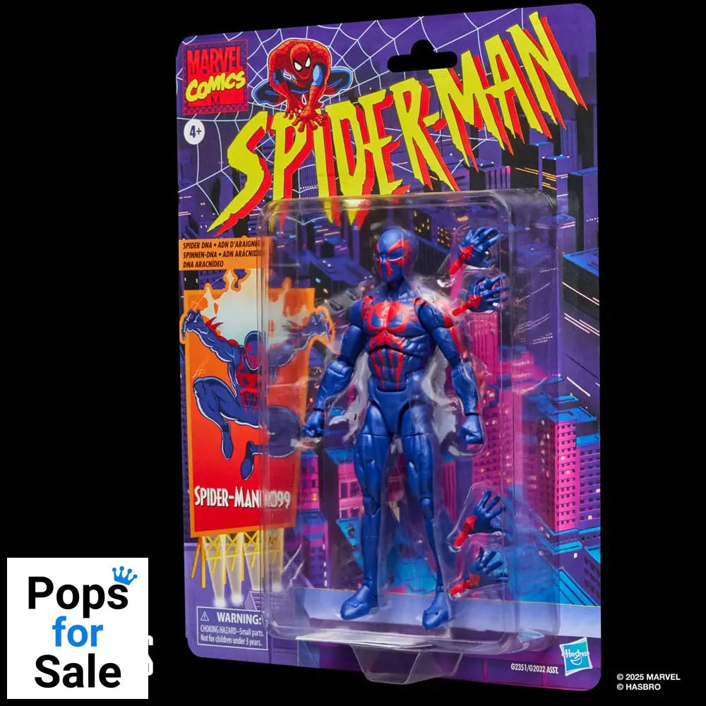 Spider-Man Marvel Legends Retro Action Figure Spider-Man 2099 15 cm