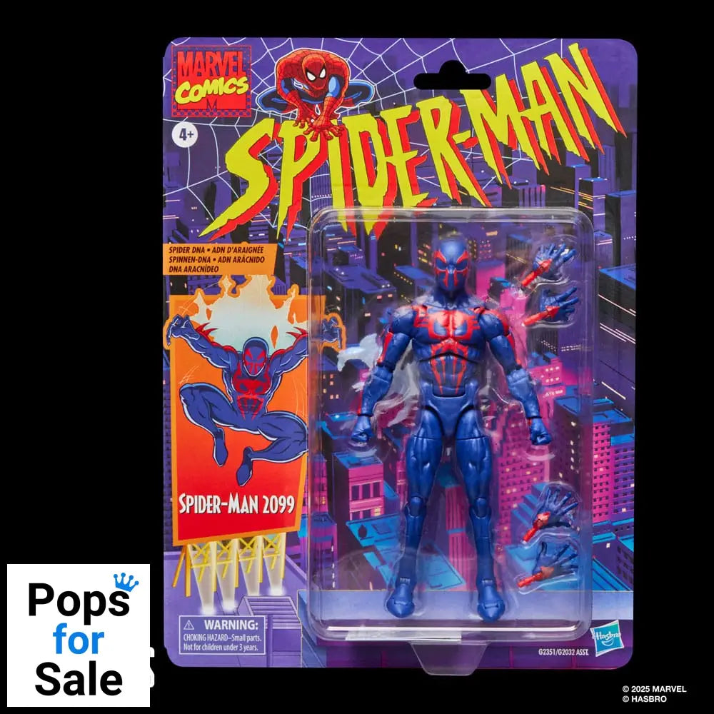 Spider-Man Marvel Legends Retro Action Figure Spider-Man 2099 15 cm